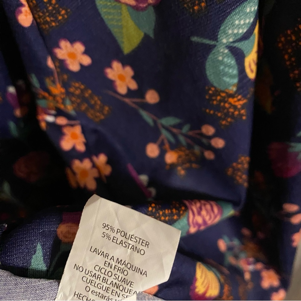 LuLaroe plus size floral maxi skirt - Picture 8 of 8